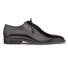 Mezlan Men's Black Leather Dress Shoes - Formal Plain Toe Oxfords