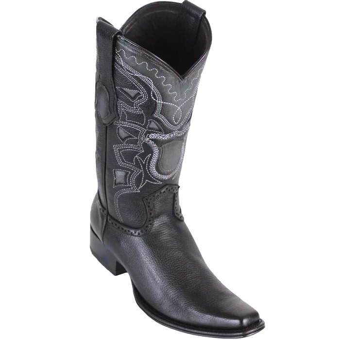 Men's Black Western Cowboy Boots - Los Altos Dress Boots - Affordable & Stylish