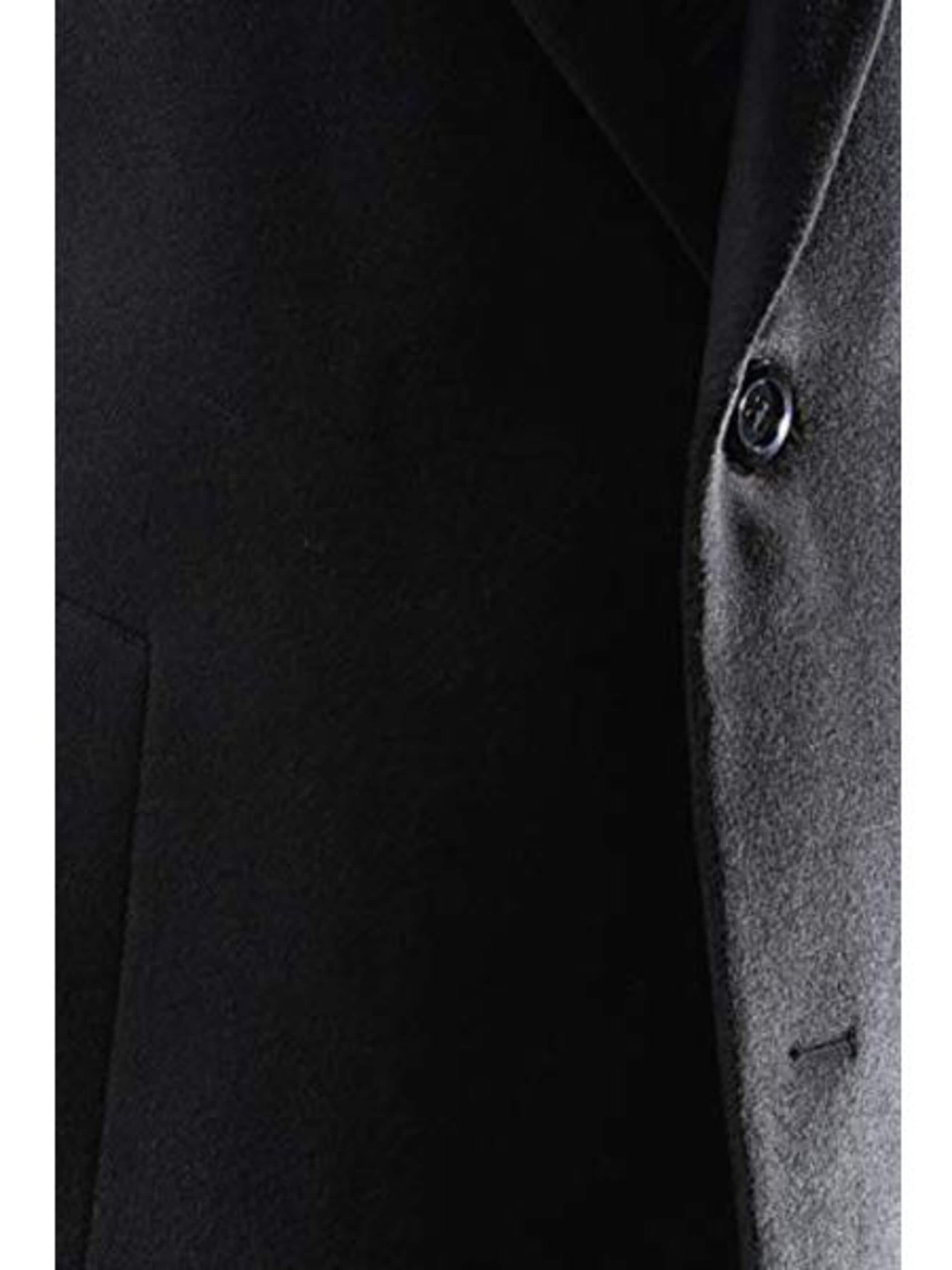 Men's Black 3/4 Length Car Coat - Winter Topcoat