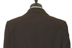 Men's Big & Tall Trench Coat - All-Weather Microfiber Gaberdine - Classic Double-Breasted Style in Coco Chocolate Brown