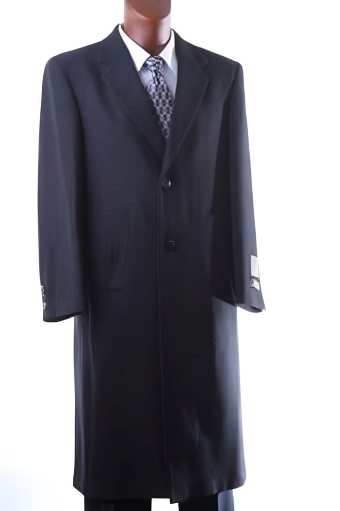 Men's Wool Overcoat | Ankle-Length Topcoat | Winter Dress Coat