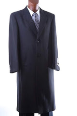 Men's Wool Overcoat | Ankle-Length Topcoat | Winter Dress Coat