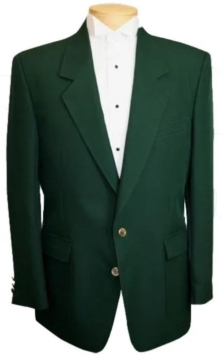 Men's Hunter Green Blazer Jacket - Classic Fit Business & Casual Sport Coat by Neil Allyn