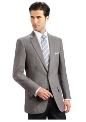 Men's Grey Blazer Jacket | Classic Fit Suit Jacket | Neil Allyn Career Basics