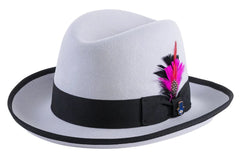 Men's Godfather Fedora Hat - 100% Australian Wool - 10 Colors