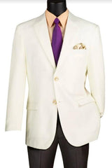 Men's Ivory Blazer | Cream Sport Coat | Off-White Dinner Jacket