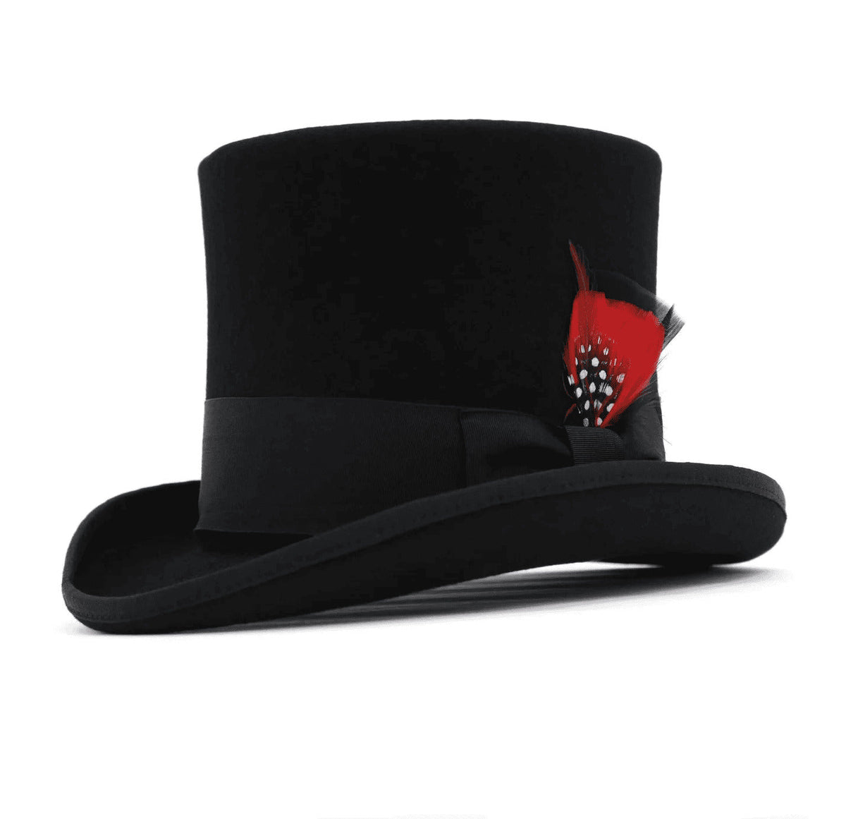 Black Top Hat for Men | Formal Dress Hat | Wool Felt Tophat