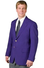 Men's Purple Blazer Jacket | Slim Fit Executive Suit Jacket | Ultralux by Executive Apparel