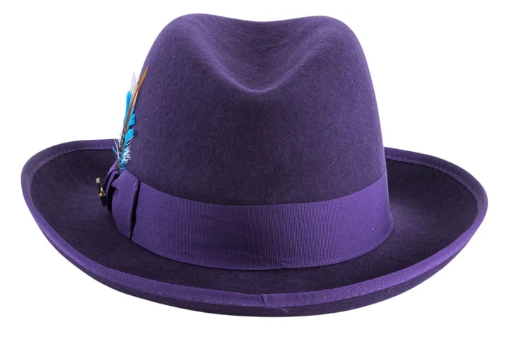 Men's Godfather Fedora Hat - 100% Australian Wool - 10 Colors