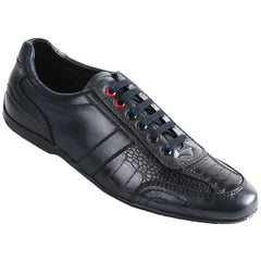 Men's Casual Ostrich Leather Sneakers