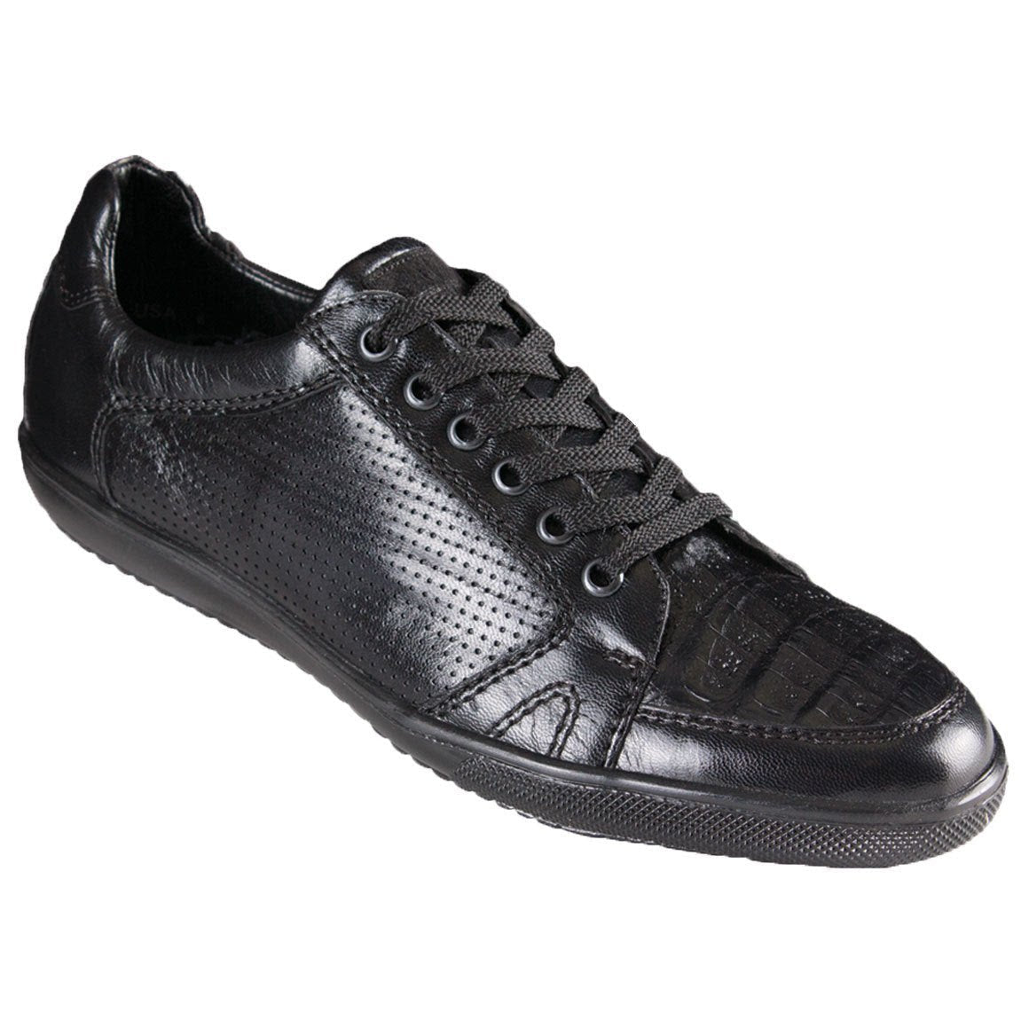 Genuine Caiman Belly Leather Sneakers