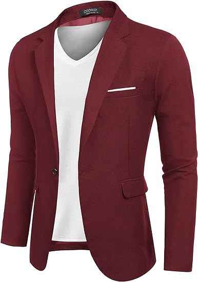 Men's Slim Fit Blazers - Affordable & Stylish Blazers in 20 Colors