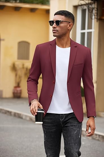 Men's Knit Blazers - Affordable & Stylish Blazers in 20 Colors