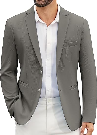 Men's Knit Blazers - Affordable & Stylish Blazers in 20 Colors