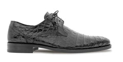 Mezlan Anderson Men's Black Genuine Crocodile Leather Dress Shoes