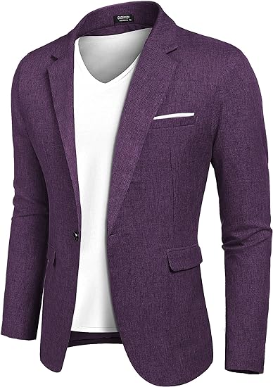 Men's Slim Fit Blazers - Affordable & Stylish Blazers in 20 Colors