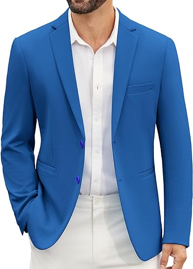 Men's Knit Blazers - Affordable & Stylish Blazers in 20 Colors