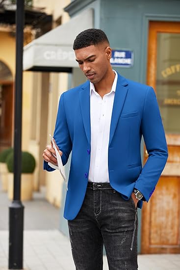 Men's Knit Blazers - Affordable & Stylish Blazers in 20 Colors